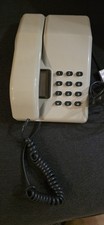 Vintage Retro Telephone BT Viscount Beige 1980s Push Button Classic