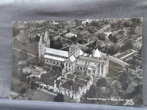 Southwell minster aerial view - southwell,