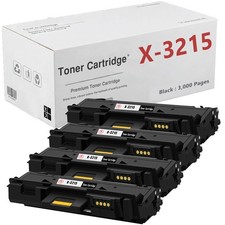 4 x Black Toner Cartridge Fits