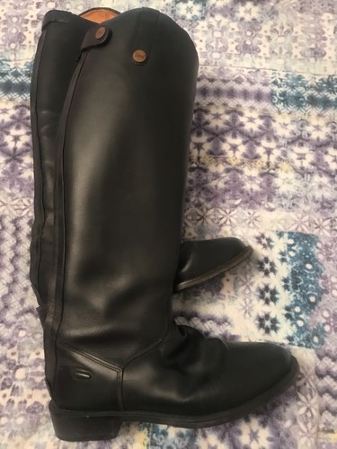 Tredstone long black leather - long,