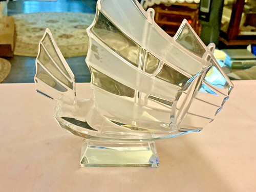 Glass standing ship unique - ship,
