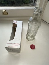 Coca-Cola 125 Year Anniversary Limited Edition Glass Bottle In Box Collectible