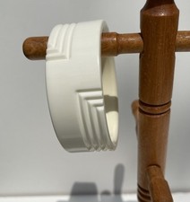 Vintage Lucite Bracelet Ivory