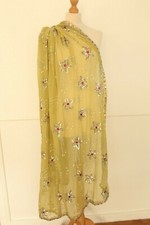 Pale Mustard Yellow Saree