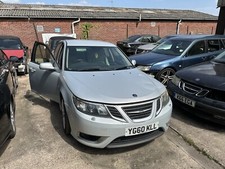 Saab 9-3 Snow Silver Saloon