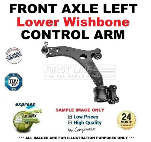 Front axle left lower - axle,