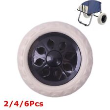 2/4/6Pcs Shopping Trolley Bags Replacement and Spare Wheels Double Axle Fittings