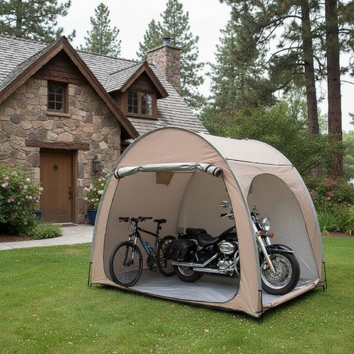Pack bike storage tent - 1,