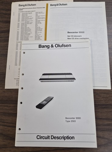Bang olufsen beocenter 9000 - &,