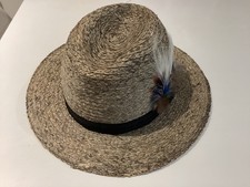 Zadig and Voltaire Straw Trilby Style Hat, Brand New