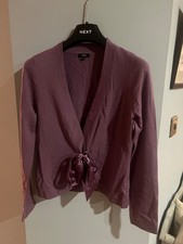 Hobbs purple cardigan with