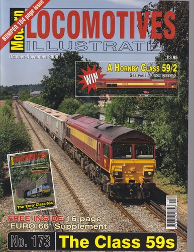 Modern locomotives illustrated - locomotives,