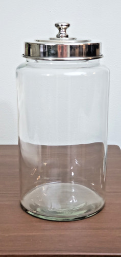 Gallon glass jar stainless - jar,