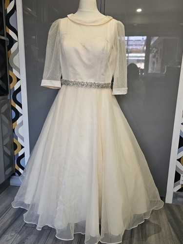 Stunning tea length bridal - stunning,