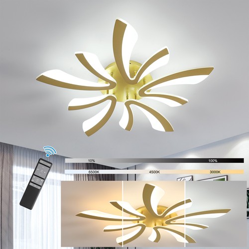 Gold led ceiling - ceiling, light