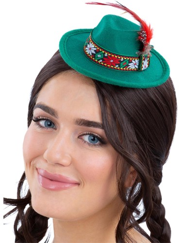 Mini bavarian trenker hat - bavarian,
