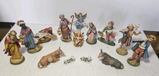 Vtg Italian Resin Nativity
