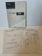 ICOM IC-9100 HF VHF UHF Transceiver Instruction Manual & Schematics