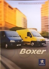Peugeot Boxer Van Brochure