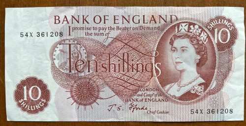 Bank england 10s ten - bank,