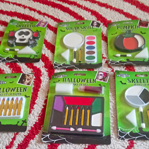 Halloween face paint - halloween, set