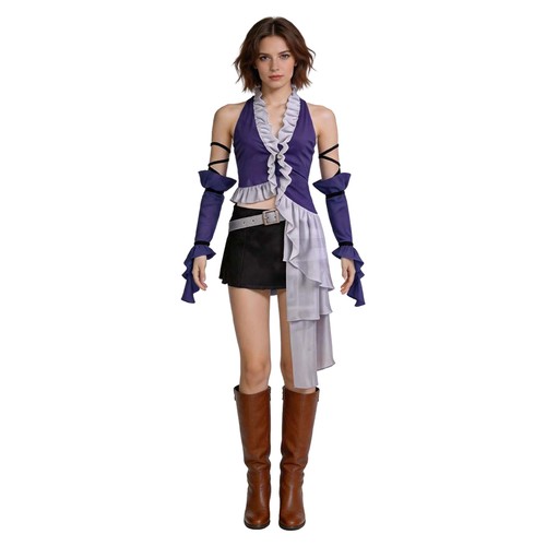 Final fantasy yuna top skirt - x,