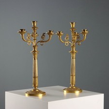 Antique Candelabra Gilded