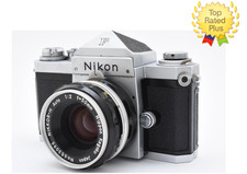 S/N673×××× [N MINT w/Case] Nikon F Eye Level 35mm Camera NIKKOR-H 50mm f/2...