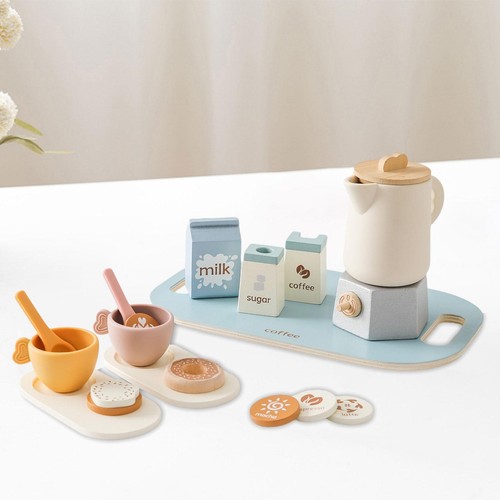 Wooden tea set - for, little