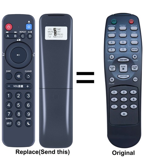 New replacement remote - new, control