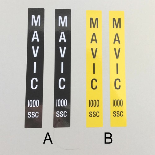 Mavic ssc seat - mavic, decals
