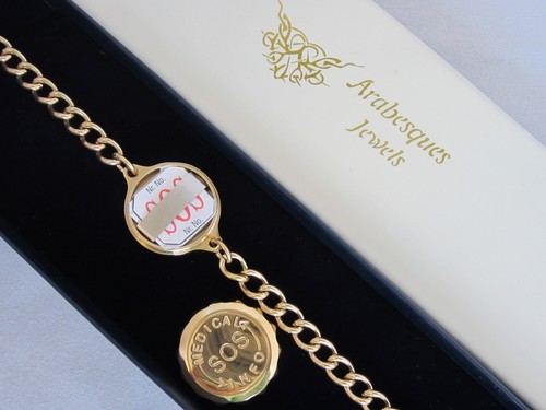 9ct gold plated stainless - 9ct,