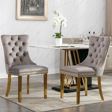 2Set Modern Velvet Dining