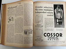 WIRELESS WORLD magazine 1932