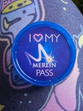 I Love My Merlin Pass Pop Badge