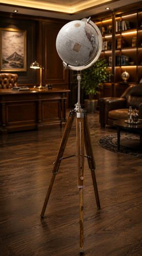 Decorative floor world globe - decorative,