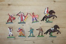 BRITAINS SUPER DEETAIL 1970'S INDIANS/APACHES/COWBOYS & GENERAL CUSTER