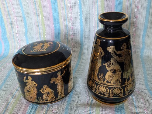 Vintage hand made greece - made,