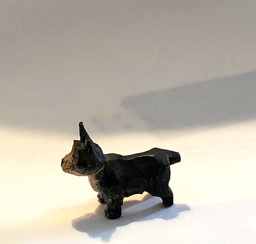 Tiny vintage french bulldog - tiny!,