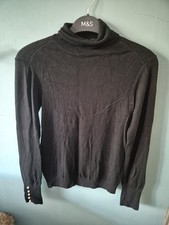 Zara Size M Medium Black Roll