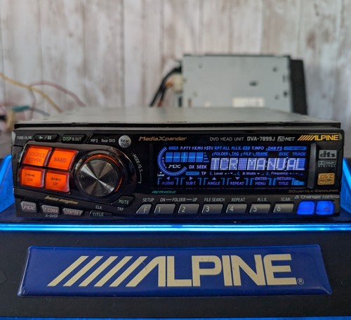 Alpine dva 7899j head unit - head,