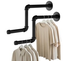 Pipe Clothing Rack 2Pack