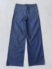 APC Selvedge Denim Jeans, Wide Leg, Mid Waist, Size 27