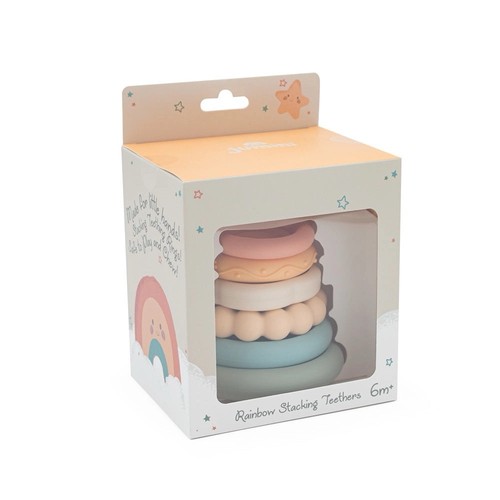 Rainbow stacking tower safe - rainbow,