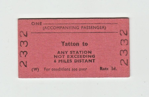 Railway ticket british - ticket,