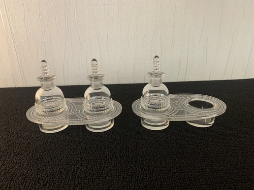 Lot vinegar cruets model - vinegar,