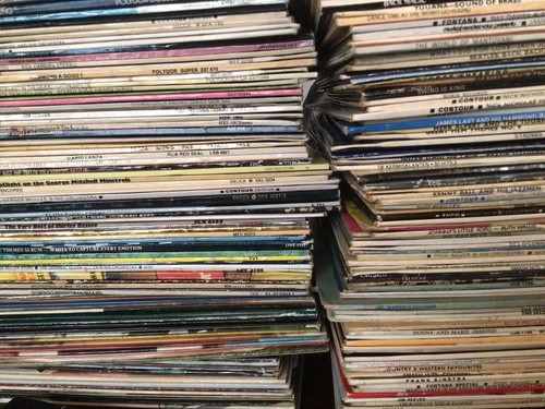 100 vinyl 12 records - 100, 12"