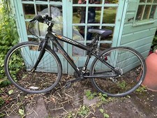 Claud Butler urban 100 used bicycle , Black , hardly used but stored in a shed .