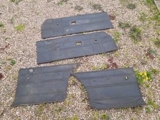 RARE PLYMOUTH FURY BELVEDERE SAVOY DOOR CARDS FULL SET BLACK B BODY