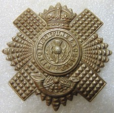 4th / 5th Royal Scots Territorial Battalion Cap Badge
